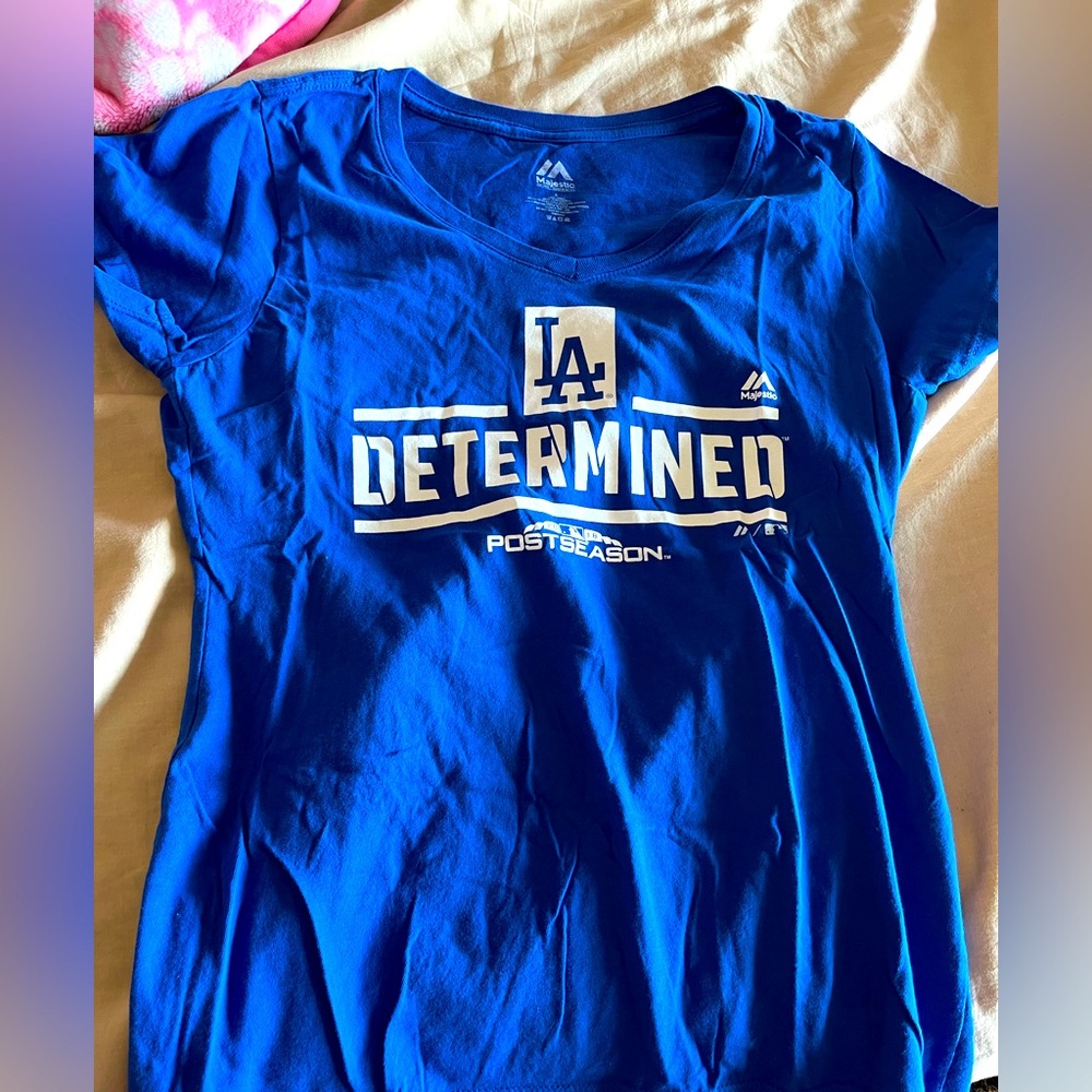 3/$25•Dodgers *Authentic* 2018 World Series Playoffs T-shirt